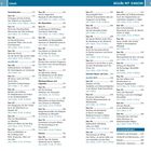 Eine Tabelle mit einer Inhaltsübersicht zu Touren im Allgäu mit Kindern. Enthält Tour-Nummer, Titel und Details zu Dauer und Schwierigkeitsgrad. Oben rechts steht "ALLGÄU MIT KINDERN". Unten ist ein Abschnitt "REISEINFORMATIONEN".