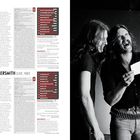 Texte: "Motörhead 1916 (1991)" und "No Sleep 'Til Hammersmith (Live, 1981)"; links Albumkritiken, rechts lachende Musiker.