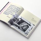 Text: "When a man has a world in his hands, you expect to find a Rolex on his wrist." Schwarz-weiß Foto eines Mannes im Auto.