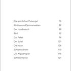In einer Liste stehen Titel wie "Die sportlichen Putzengel 76" und "Schlittenfahren 121".
