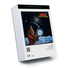 "The Art of Metal Covers Vol. 3", "Martyr For The Universe", Illustration eines Sensenmanns mit Erde im Universum.