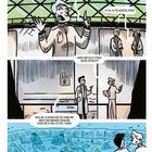 Comic mit Personen in einem futuristischen Setting. Dialoge: "Einen guten interstellaren Morgen!", "Haben wir heute etwas Neues entdeckt?", "Nein, Sir, in diesem Sektor haben wir mehr oder weniger dieselben Funde wie in den letzten Jahren."