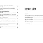 Zwei Textlisten: "Bakumatsu: Der Fall der Tokugawa" bis "Reiwa: Ein neuer Kaiser..." mit Seitenzahlen. Rechts "Liste aller Karten".