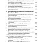 Inhaltsverzeichnis mit Kapitel V und VI, betitelt "Berufstätigkeit und Familiengründung" sowie "Gertrud Müller als Brückenbauerin".