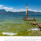 "Gardasee - Monumento ai Caduti del Mare, Seeleutedenkmal vor Torri del Benaco" Kalender mit Februar 2027.