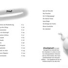 Inhalt: Kapitelüberschriften und Seitenzahlen. Illustration: Ein Geist mit Schnurrbart, Teekanne.