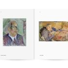 Links: „Professor Motsch“; rechts: „Frau Jäkel“. Zwei expressive Porträts mit kräftigen Pinselstrichen.