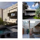 Texte: "Li Europan lingues es membres del sam familie. Lor separat existentie es un myth." Moderne Betonarchitektur.