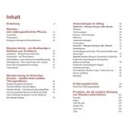 Inhalte mit Seitenzahlen: Einleitung, Manuka als Pflanze, Anwendungsbereiche, klinische Einsätze, Erfahrungsberichte, Produkte.
