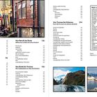 Texte umfassen: "Von Ålesund bis Rørvik", Seitenzahlen 114, 126, 152, 214. Links Straßenszene, rechts Natur- und Hafenfotos.