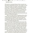 Vorwort: "Das gute Wohnen" von Benedikt Crone. Text reflektiert über die Anforderungen und Entwicklungen guten Wohnens. Links unten ist ein Logo.