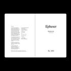 Links: Impressum mit Angaben zur Deutschen Nationalbibliothek. Rechts: Titel "Epheser", "Bibeljournal", Logo unten.