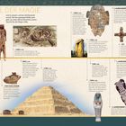 "ZEITTAFEL DER MAGIE" oben ist der Titel. Enthält historische Ereignisse und Artefakte zur Geschichte der Magie.