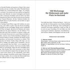 "100 Werkzeuge für Wohnraum und mehr Platz im Bestand" steht rechts. Links ein langer Fließtext. Unten Seitenzahlen 180 und 181.
