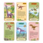 Brachiosaurus 12, Die Trias, Pteranodon 39, Die Kreide, Pliosaurus 23, Der Jura. Sechs Karten mit Dinosauriern und Fakten.