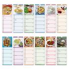 Ein Kalender mit zwölf Monatsblättern, jeweils mit Rezepten und Bildern appetitlicher Gerichte.