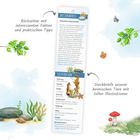 "Rückseiten mit interessanten Fakten und praktischen Tipps. Steckbriefe unserer heimischen Tiere mit tollen Illustrationen."