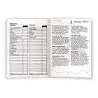 Links Tabellen für Ausgaben und Einnahmen; rechts Tipps zum Wassersparen wie Temperaturregulierung oder Durchlaufhitzer.