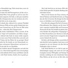 Seitenzahlen 10 und 11. Text über Kleid aus Damaststoff, Lady Sarahs Ankleidedame Olwen, und den Earl of Leicester.