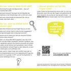 »Was tun, wenn es doch Streit gibt?", "Wir wünschen euch viel Spaß", "Besucht auch unsere Website: www.schaetz-mal.de".