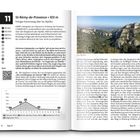 St-Rémy-de-Provence • 103 m. Felsiger Kammweg über die Alpilles. Länge: 18,1 km, Dauer: 6:00 h, Aufstieg: 580 hm. Bild rechts zeigt felsige Landschaft.