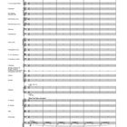 La Valse von Maurice Ravel; es ist ein Orchesterpartiturblatt mit Notenzeilen und Instrumentenangaben.