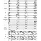 "ACTE PREMIER Introduction Allegro con fuoco." Notenblatt für diverse Instrumente, etwa Flöten und Streicher.