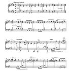 Titel: Ostersonate. Noten einer musikalischen Komposition, beginnend mit Allegro assai moderato und Anmerkungen unten.