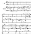 Notenblatt eines Konzertes. Oben: "Konzert", "Hans von Bronsart gewidmet", Details zur Entstehung. Zwischentexte: musikalische Anweisungen.