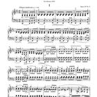 "Symphonie aus 12 Études dans tous les Tons Mineurs. Allegro moderato = 108, Opus 39 Nr. 4. Notenblätter mit Musiknotation."