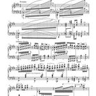 "Ungarische Rhapsodie Nr. 10" steht oben, gefolgt von "Komponiert 1846, revidiert 1853-55 - Erschienen 1853". Notenblatt mit Musiknoten.