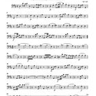 Titel: "Marsch", komponiert in Salzburg, vermutlich Sommer 1789, KV 445. Noten auf fünf Systemen.