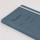 „Notes“, „Urtext“, „Notenbuch M“. Blaues Notizbuch mit Gummiband.