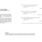 Text von Ernest Colbach, Musik von Claude Lenners (2021). Partitur ist die kürzeste im Zyklus, dauert nur 40 Sekunden.