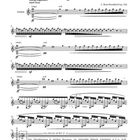 "3 Präludien für Pia Offermann, Gitarrenpartitur mit Notenlinien, Dynamikangaben und Spielanweisungen."