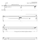 Text: Cirrus: Federwolken. Verlaufene Notenzeilen für Klavier und Sprecher. Anweisung: "sempre poco a poco cresc."