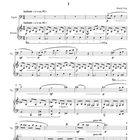 "SONATINE für Fagott und Klavier", komponiert von Martin Toe, Musiknoten mit Anweisungen wie "Andante" und "poco rit."