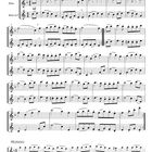 "Duett 1", "Allegro", "Rondo", François Devienne (1759–1803), Instrumente: Flöte, Horn in F. Musiknoten in zwei Teilen.