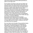 Text erläutert Schlafs Bedeutung für Energie, Gesundheit und Psyche. Betont werden Risiken von Schlafmangel.