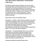 Ein Text über ein Buch, das Wissenschaft und Praxis verbindet, mit Fokus auf Neurohacks und Achtsamkeit zur Sorgenbewältigung.
