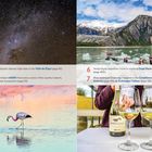 4. Sternenbeobachtung im Valle de Elqui. 5. Einzigartige chilenische Tierwelt. 6. Kreuzfahrt zum Kap Hoorn. 7. Weinprobe in chilenischen Weinregionen.
