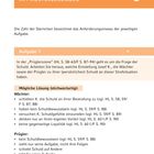 PRÜFUNGSAUFGABEN MIT MUSTERLÖSUNGEN. Aufgabe 1: „Prüglerszene“. Mögliche Lösung: Wächter schieben K. die Schuld zu.