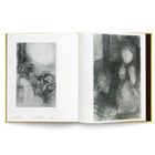 Links: "Fallen Angel, 1999", rechts: "Without You, 1999". Beide Zeichnungen in Kohle, abstrakte Figuren.