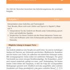 **PRÜFUNGSAUFGABEN MIT MUSTERLÖSUNGEN 6**

Interpretation eines Gedichts von Novalis, Vergleich mit Texten von Tieck und Hoffmann.