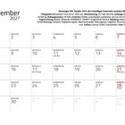 Kalender für November 2027 mit Feiertagen. Details zu einem Einsatzfahrzeug der Freiwilligen Feuerwehr Landshut.