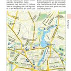 Seite 149: Text über den Dom, Orgelbau, Immanuel Kants Grab. Unten: Karte von Kaliningrad, Innenstadt, mit Straßennamen.