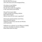 "umziehen" ist in stilisierter Schrift. Ein Gedicht schildert das Gefühl von Heimatlosigkeit beim Umzug zwischen Städten. Unten: "24".