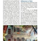 Seite über Tbilisi mit Textdetails über Klima, Lage und Sehenswürdigkeiten. Unten ein Bild von filigranen Holzbalkonen.