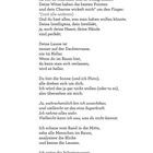 Gedicht über Bewunderung und Unsichtbarkeit, beschreibt Charme, Intelligenz, Launen, und das unbemerkte Beobachten. Nummer: 27.
