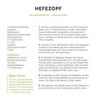 HEFEZOPF mit Mandelblättchen – schmeckt immer. Zutaten: Hefe, Zucker, Reismehl, Amarant, Speisestärke, Guarkernmehl.